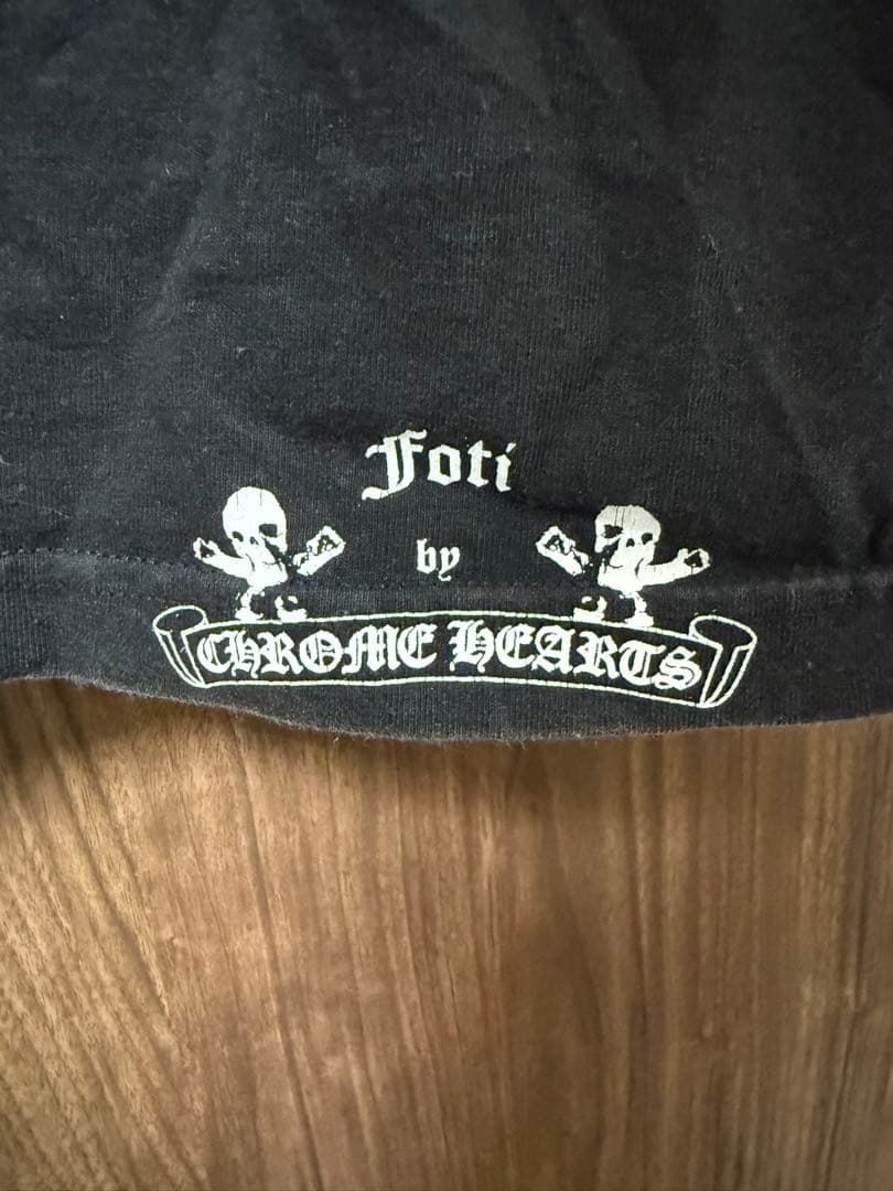 CHROME HEARTS Foti ブラック Tシャツ