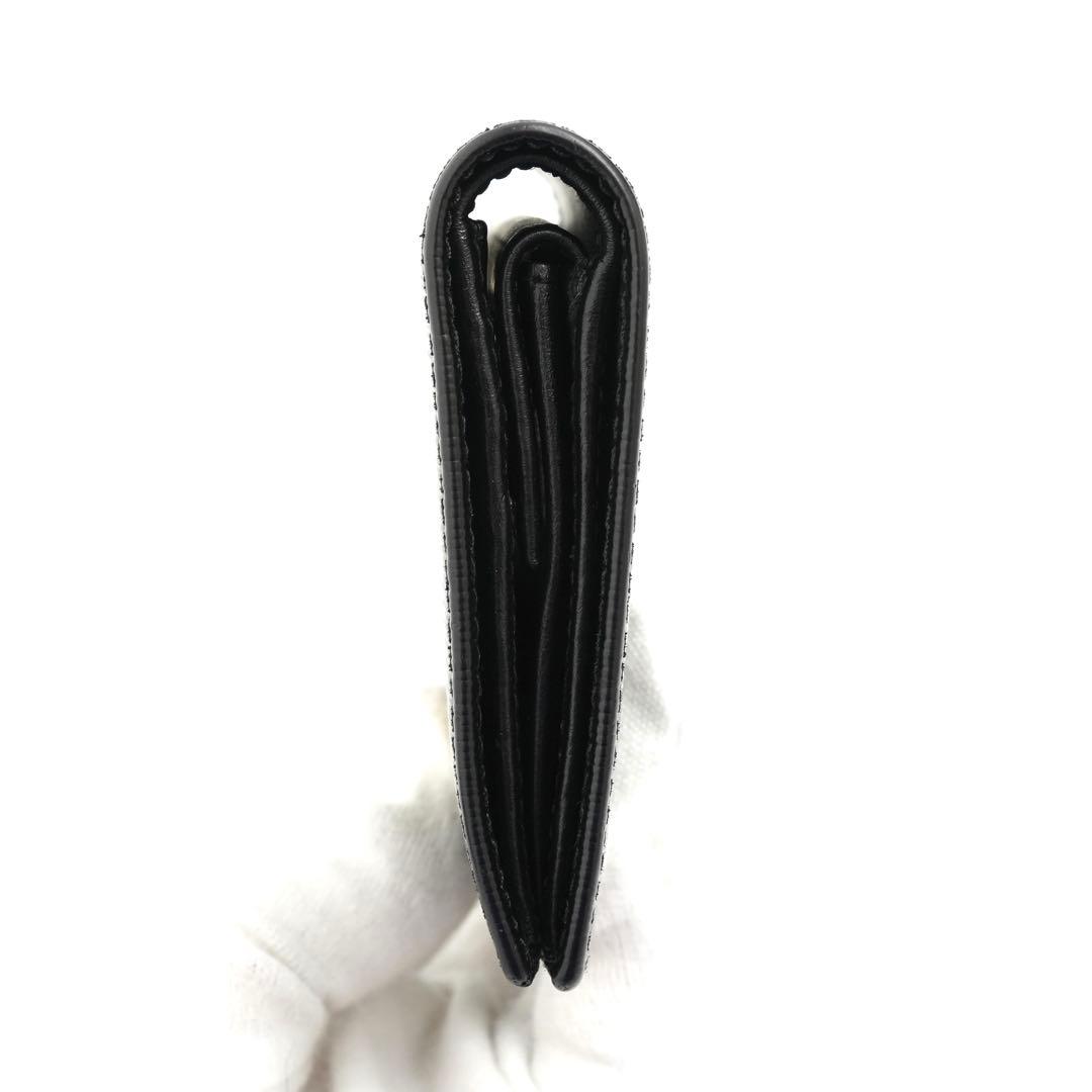 ✨未使用展示品・箱付き✨　PRADA ミニ財布　ヴィッテロムーブ　二つ折り　黒色