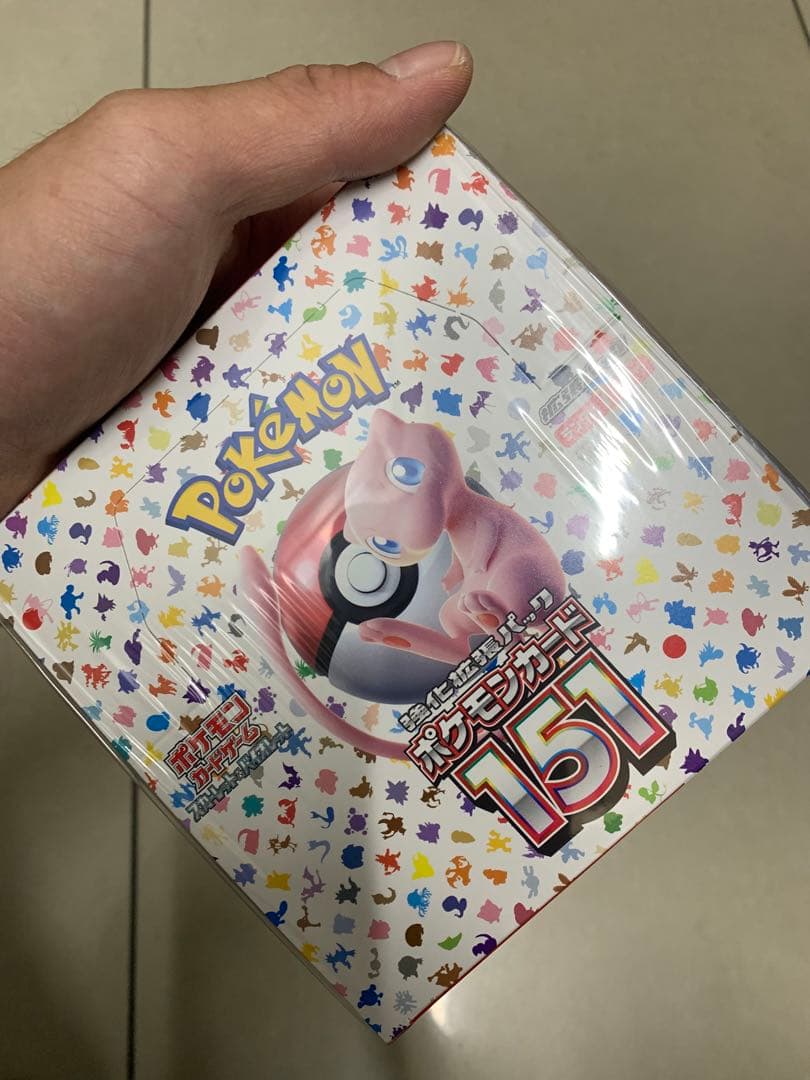 ポケモンカードゲーム 151 1BOX シュリンク付き