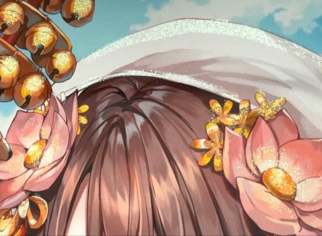 【新品未開封】ももこ先生 秋の巫女さん 版画