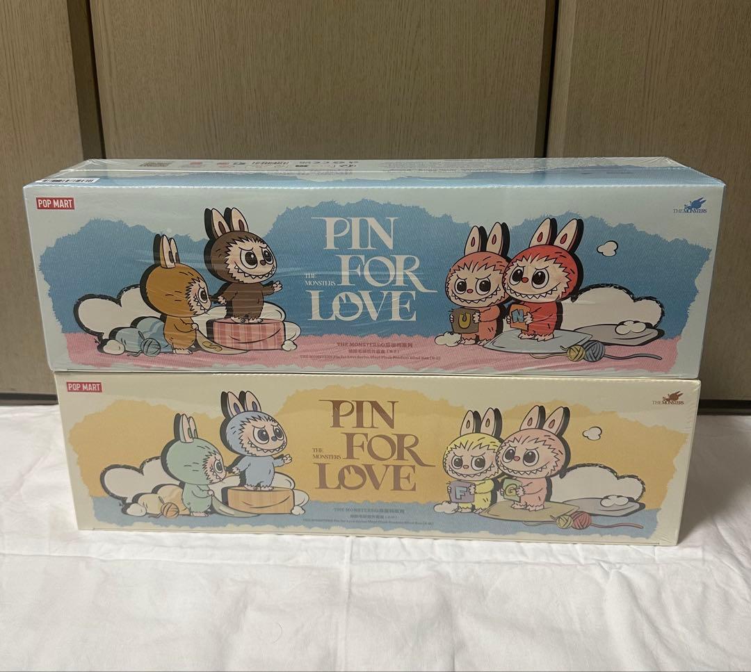 新品未開封 イニシャルラブブ PIN FOR LOVE アソートボックス ２箱