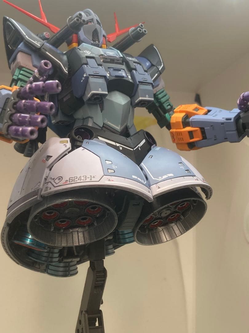 RG ジオング　パーフェクトジオング　全塗装　完成品 バージョン2