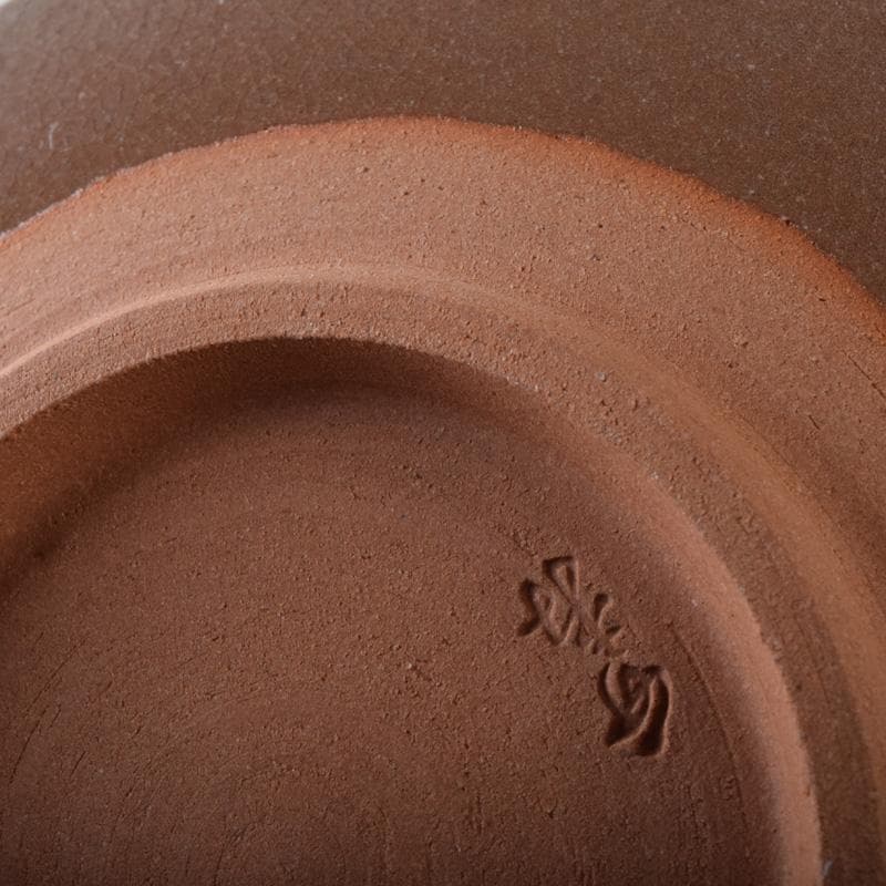 和食器　三浦竹軒作　一力皿　五客　共布共箱　C　7986