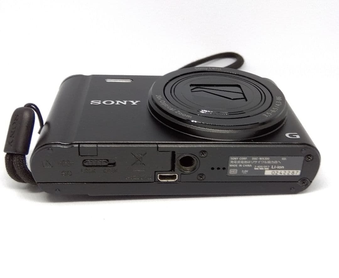 SONY Cybershot DSC - WX300 ブラック