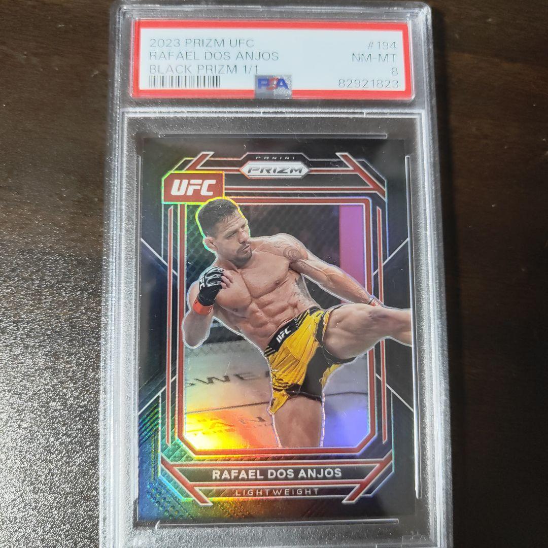 UFC　元王者　ハファエル・ドス・アンジョス　1/1　カード　psa8
