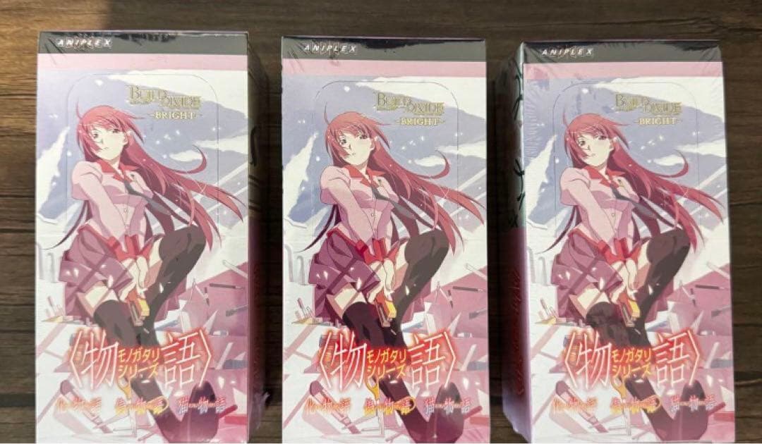 物語シリーズ  ブースター 物語 box ビルディバイド 3box