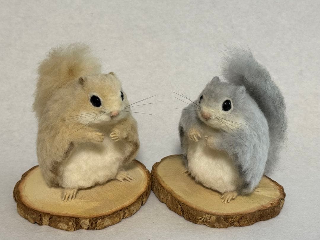 おーちゃん　エゾモモンガ　羊毛フェルト