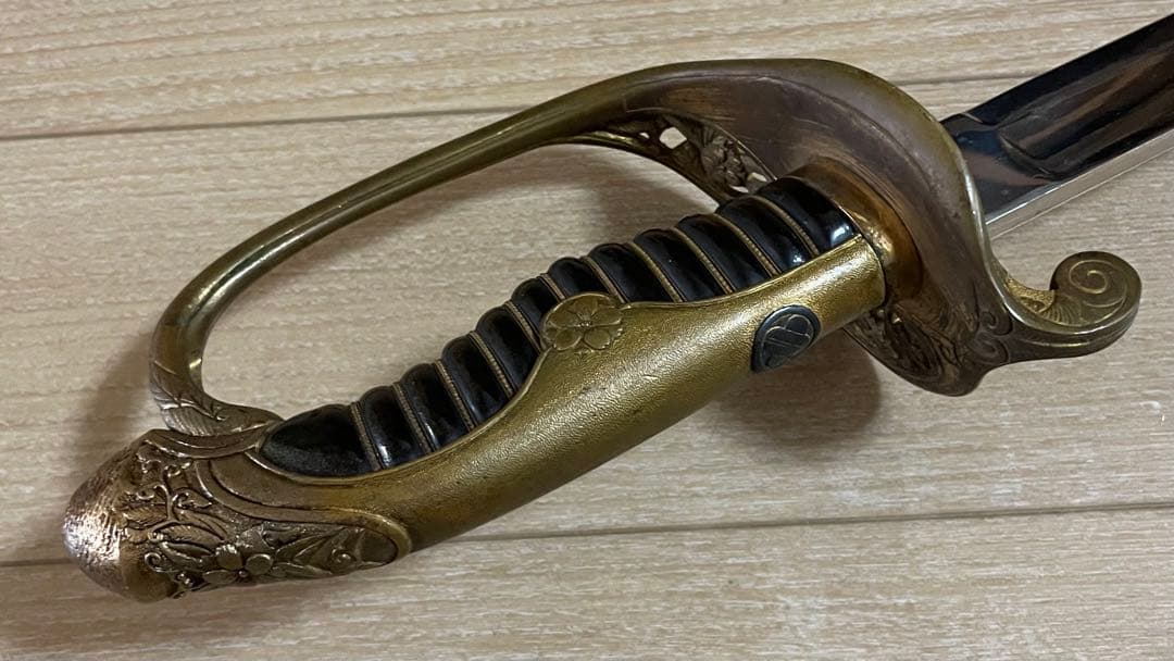 模造刀　美術刀　サーベル　指揮刀　時代武具　B017