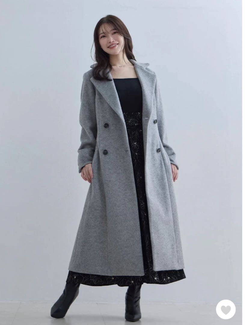 【新品・未着用 】 overE オーバーイー 理想のチェスターコート25AW90