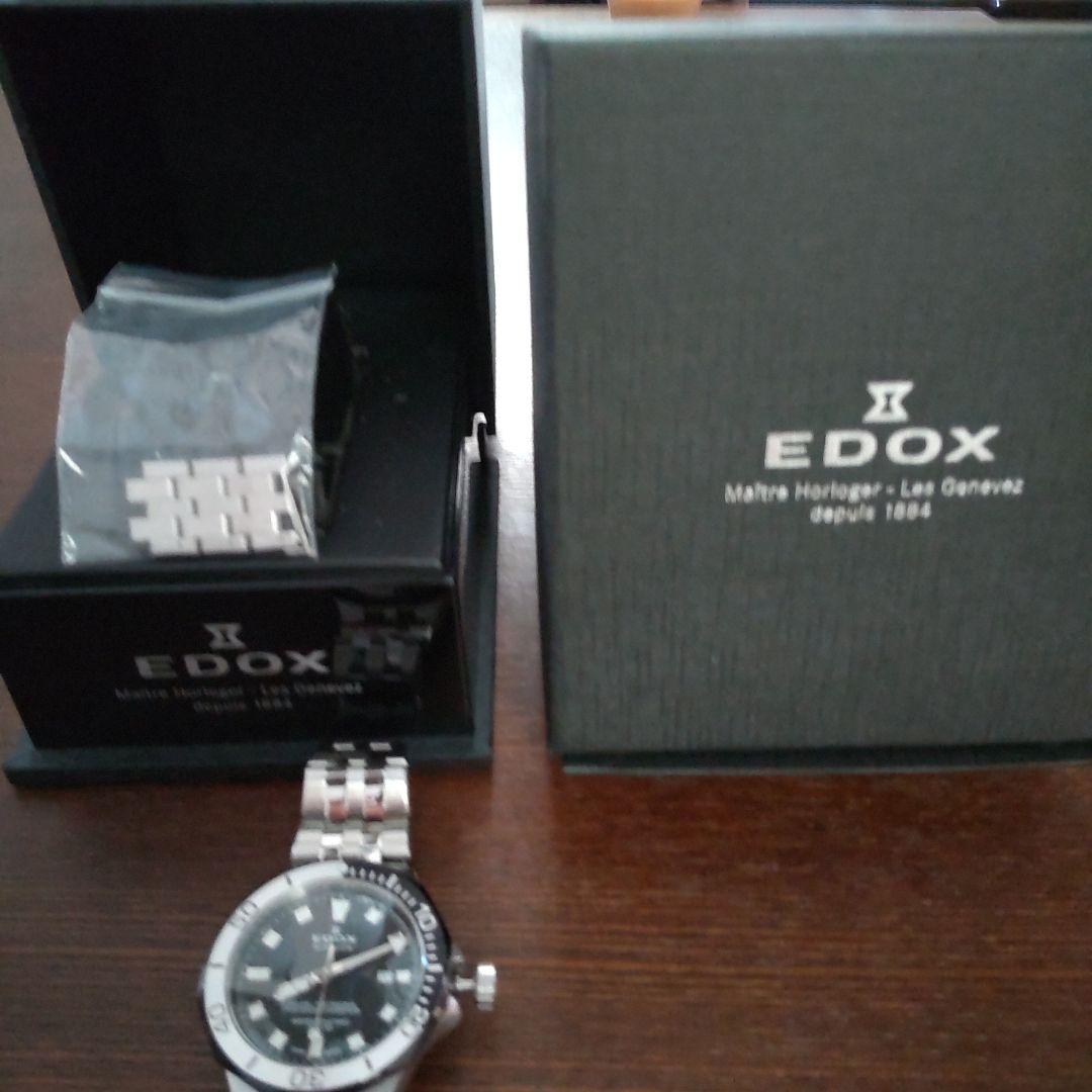 オ*ケ様 訳あり　EDOX Delfin 自動巻き腕時計 300m防水