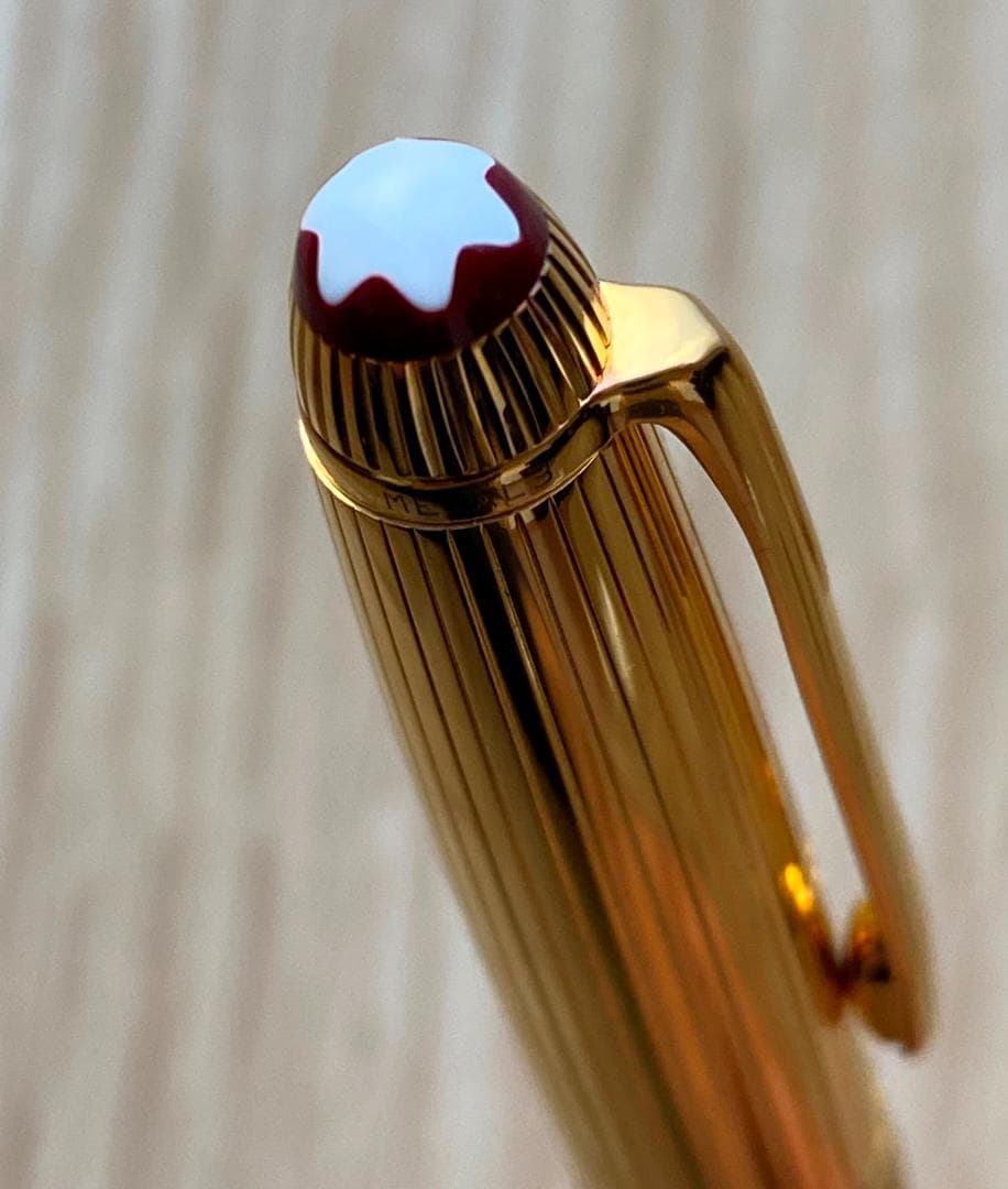 希少 美品 モンブラン ソリテール シルバー 925 ボルドー シャーペン