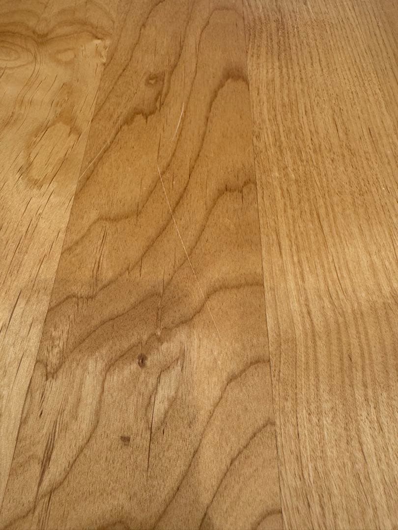 マユゲ犬！ 堀田木工所 無垢 ダイニングテーブルのみ 150 引き取り可