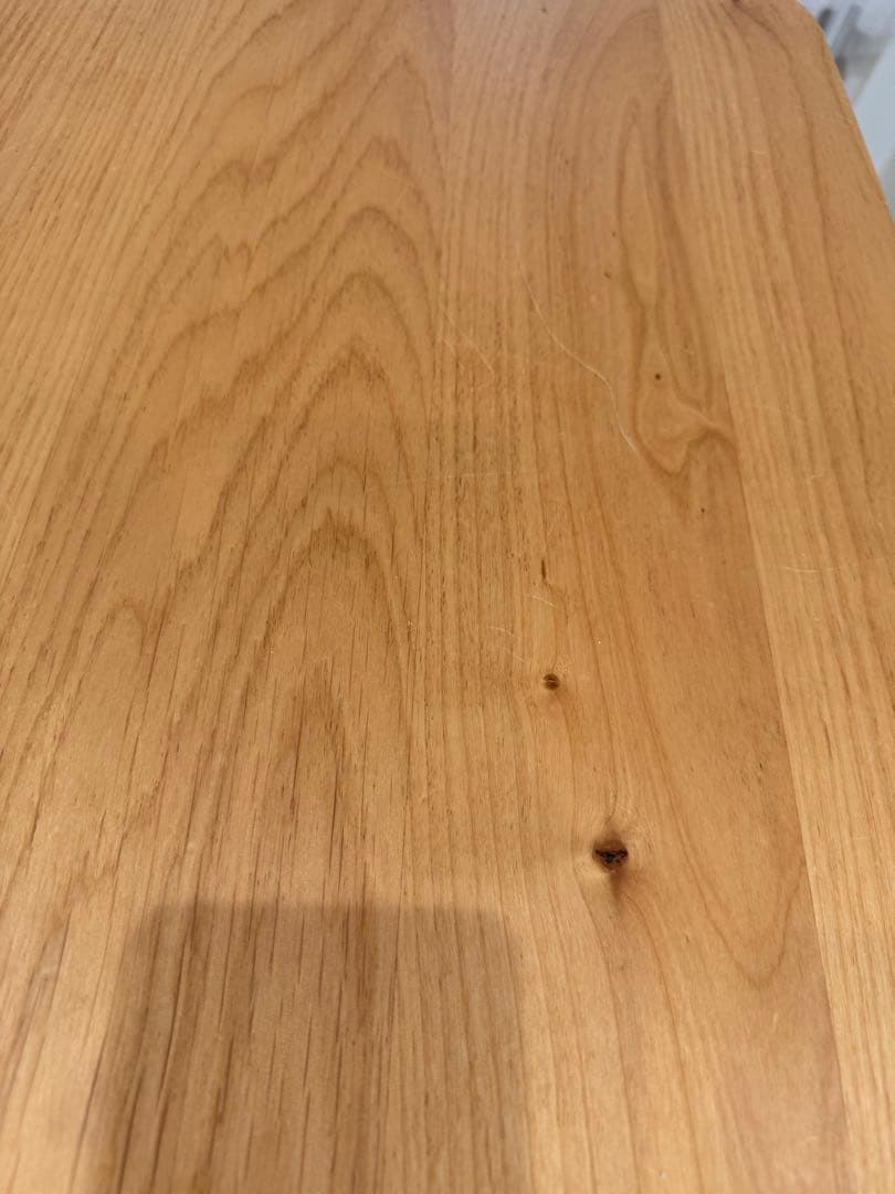 マユゲ犬！ 堀田木工所 無垢 ダイニングテーブルのみ 150 引き取り可