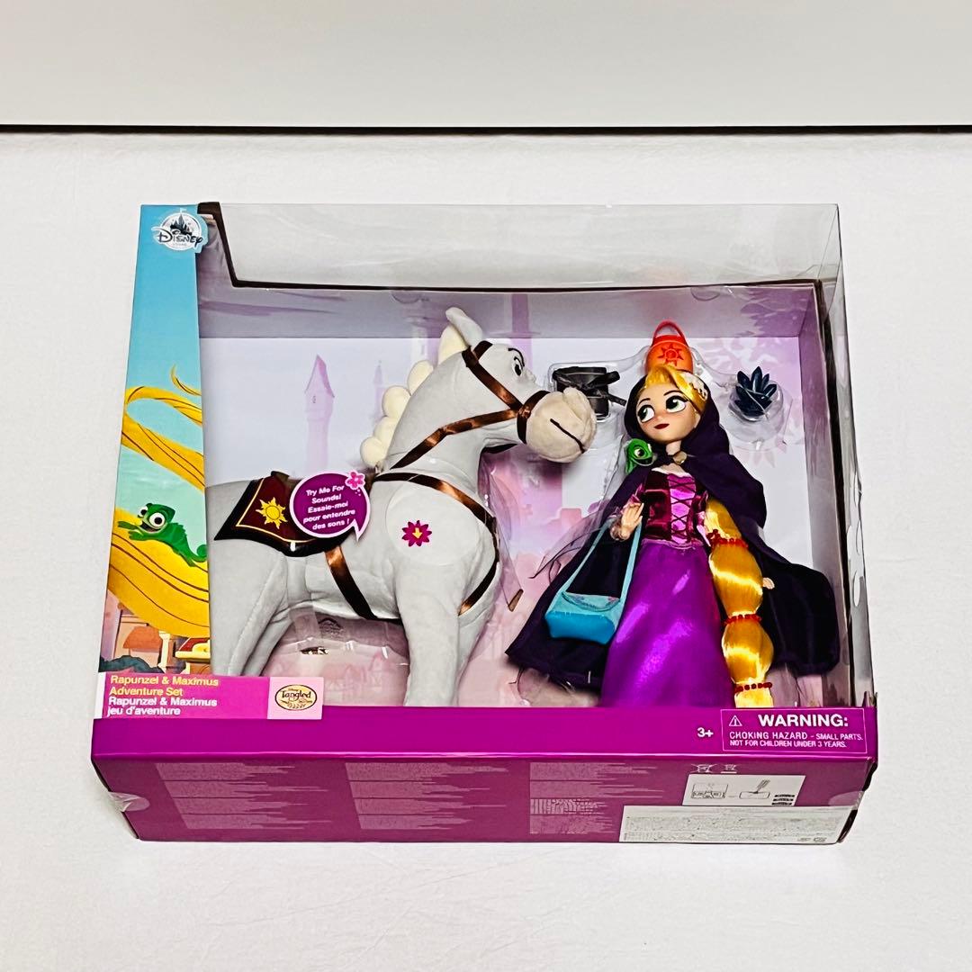 ディズニー　ラプンツェル　マキシマス　フィギュア　ドール　アドベンチャーセット