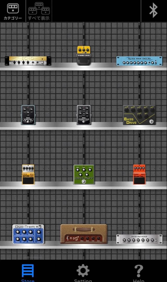 ZOOM マルチストンプ　ms100bt 台座付き
