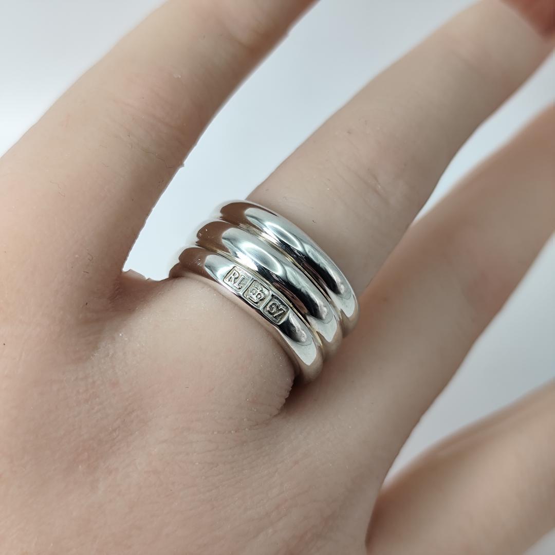 希少極美品！ ラルフローレン Silver925製 ヴィンテージリング 12号