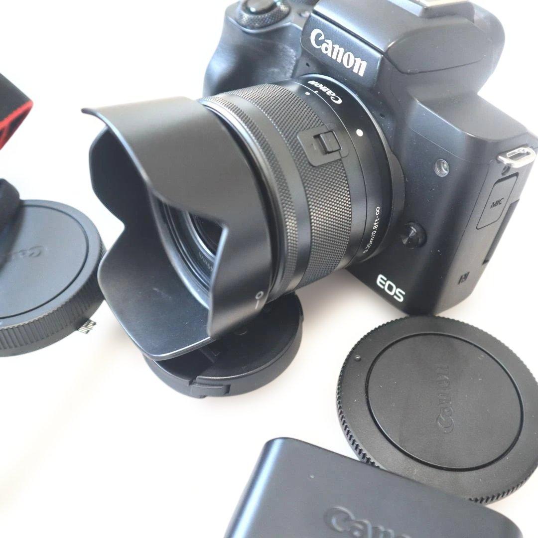 キヤノン EOS KISS M EF-M 15-45mm レンズキット