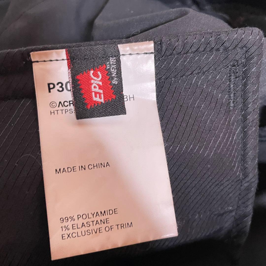 ACRONYM P30A-E ブラック Mサイズ サルエルパンツ