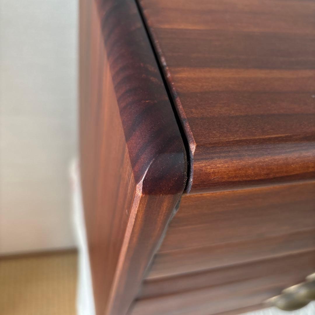 フランス　DMC 裁縫箱　刺繍糸　キャビネット　引き出し　ソーイングボックス