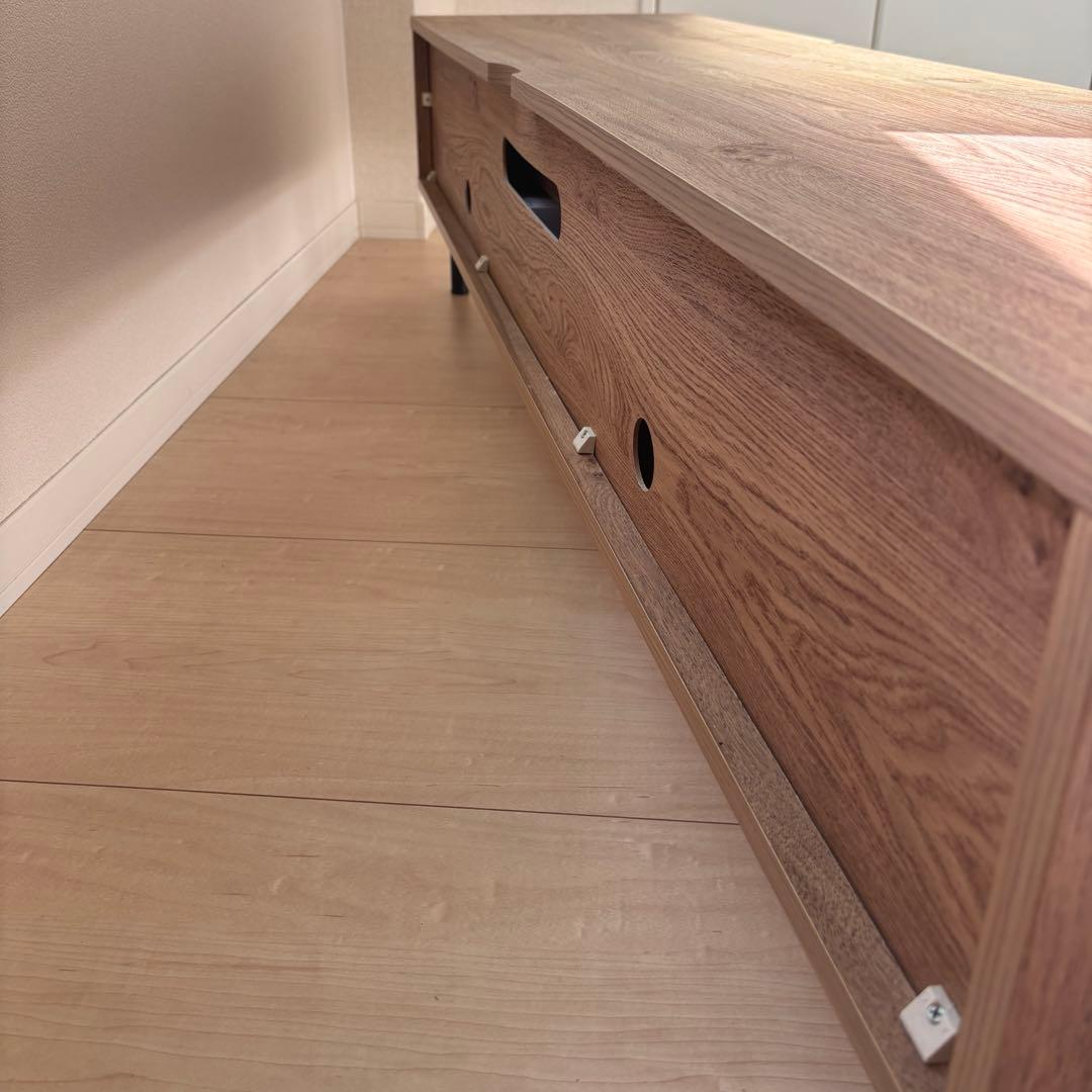 LOWYA ロウヤ　テレビボード　テレビ台　ラタン調