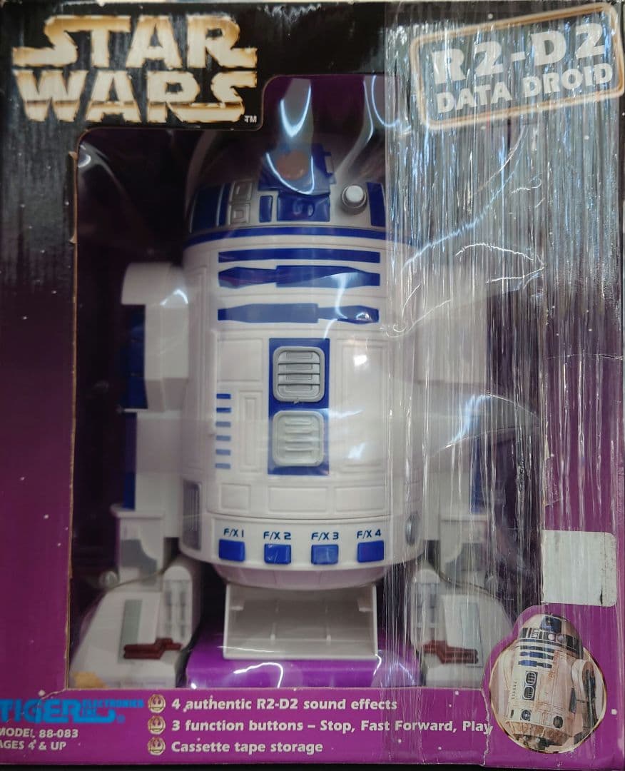 ★TIGER ELECTRONICS　スターウォーズ　R2D2カセットプレーヤー