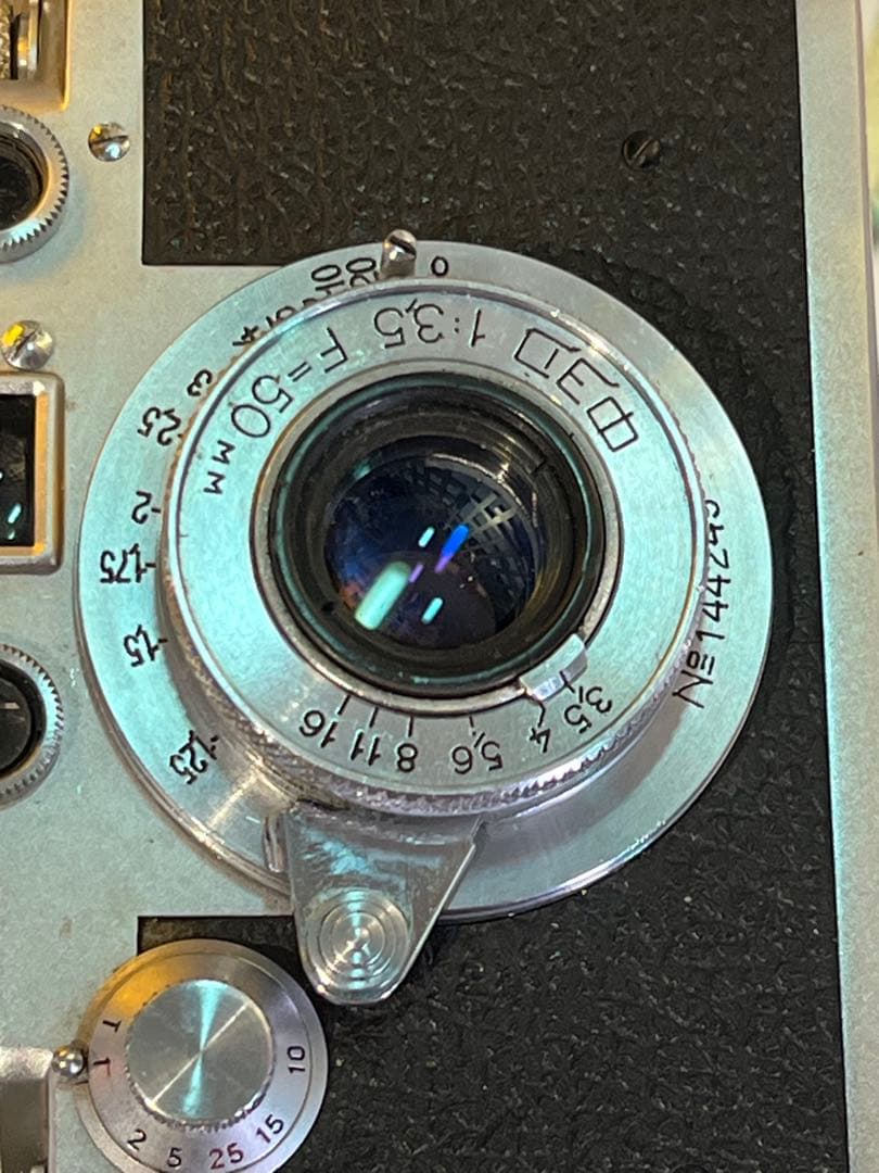 Leica Ⅲf バルナック＋ FED 50mm f3.5沈胴式＋ 革ケース