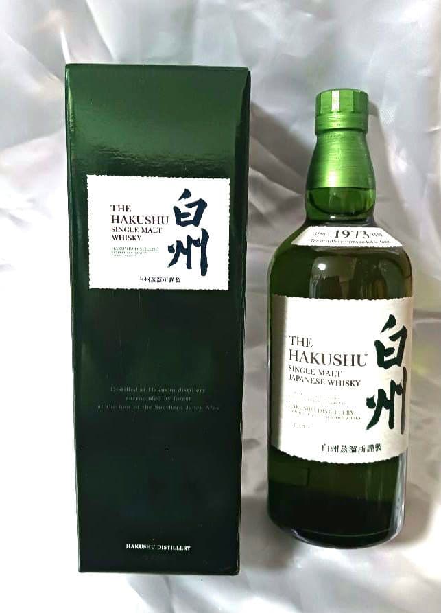 【プレゼントに】白州 シングルモルトウイスキー 700ml 　箱つき　１本