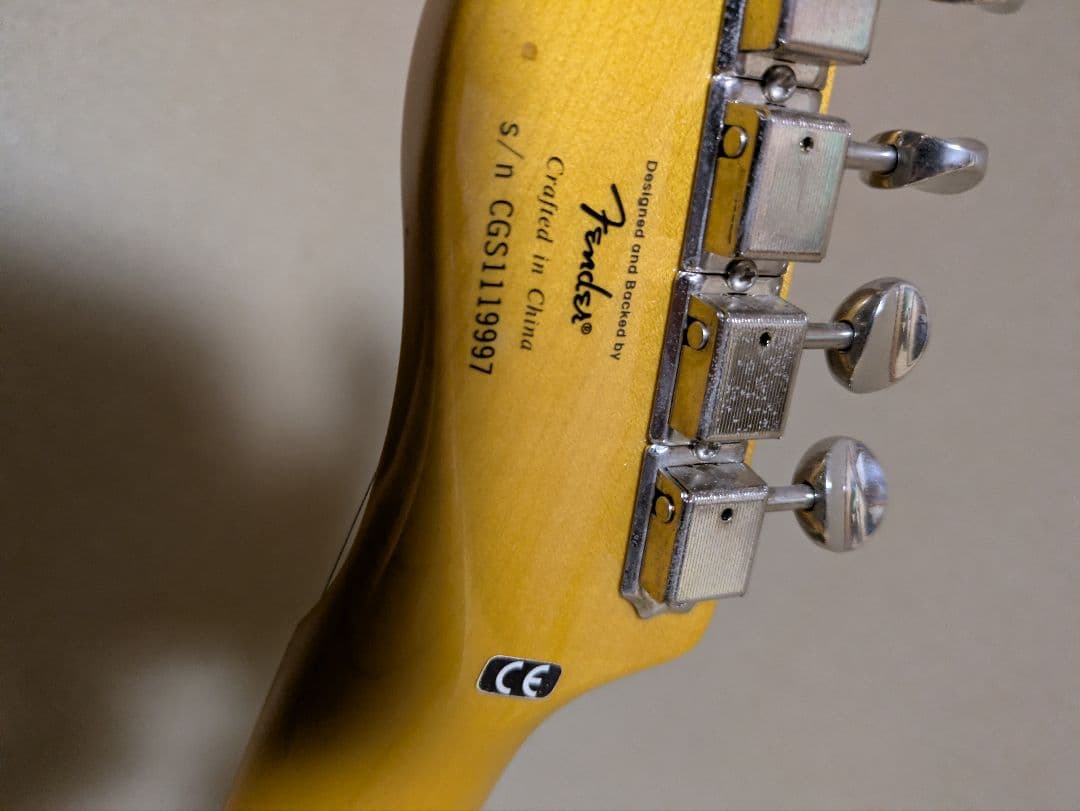 テレキャスター　SQUIER エレキギター