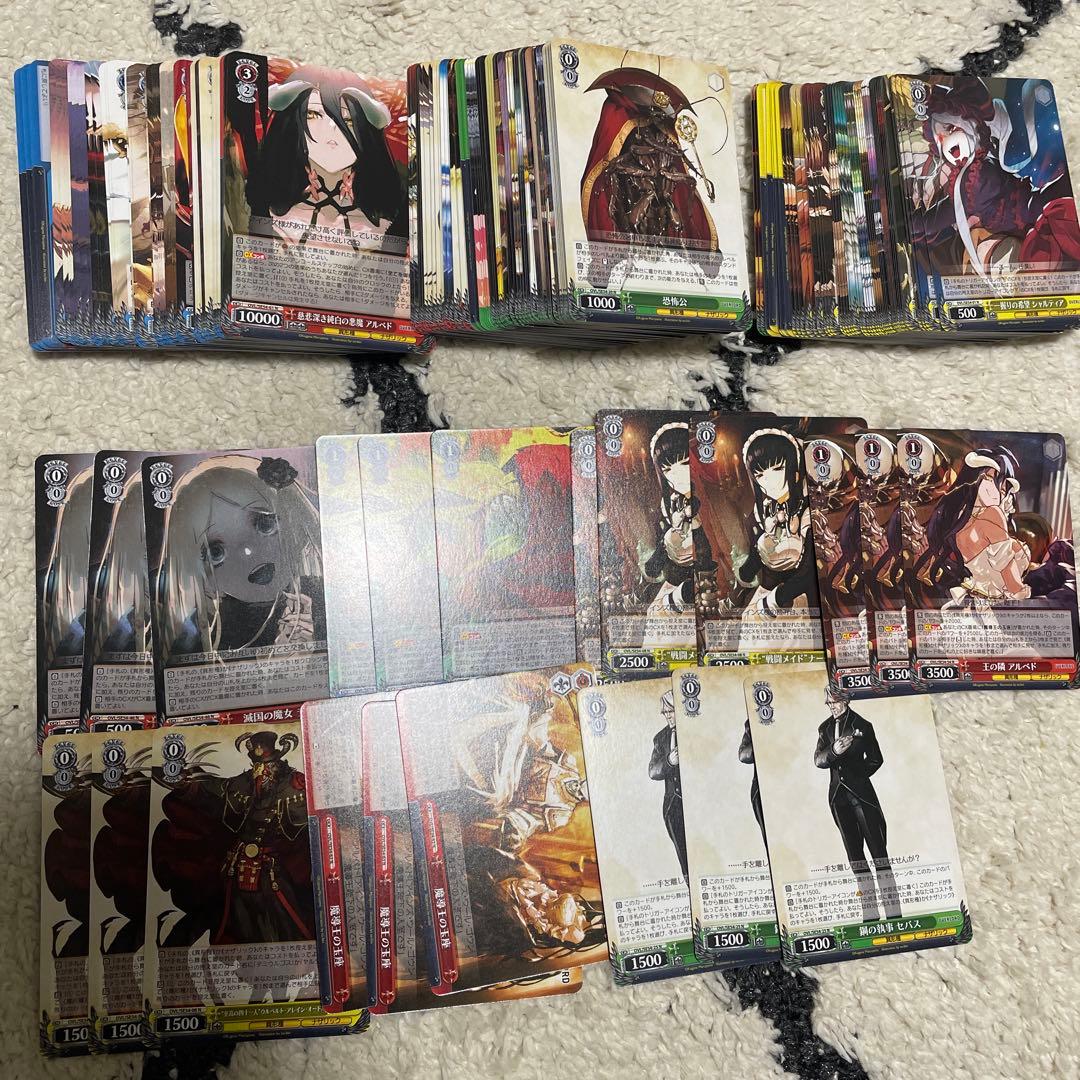 ヴァイスシュヴァルツ　原作　オーバーロード　N4枚ずつ　一部3枚