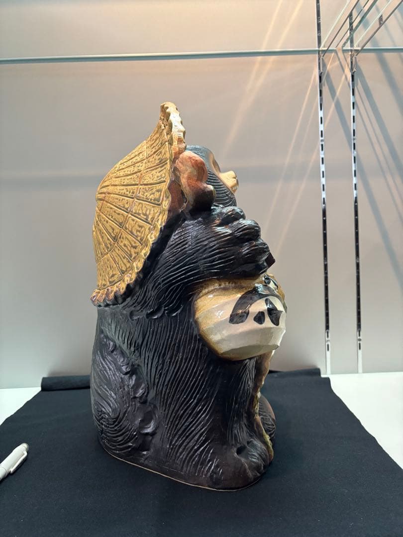 信楽焼　開運たぬき　縁起物　陶器