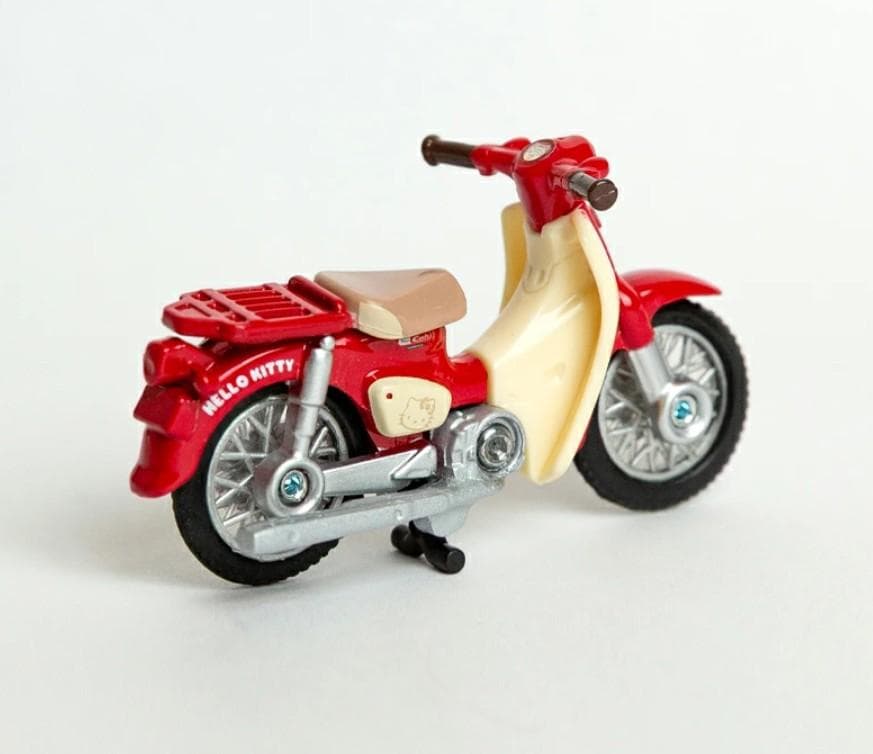 合金製　20個セット　トミカ スーパーカブ × HELLO KITTY コラボ