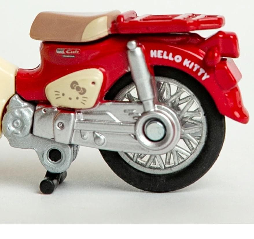 合金製　20個セット　トミカ スーパーカブ × HELLO KITTY コラボ