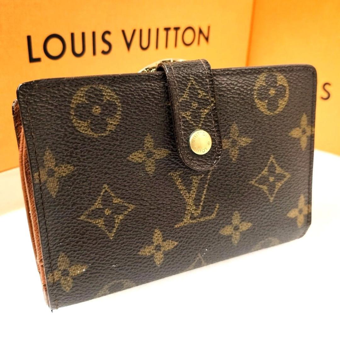 モノグラム ポルトフォイユ ヴィエノワ がま口 二つ折り 財布 ルイヴィトン