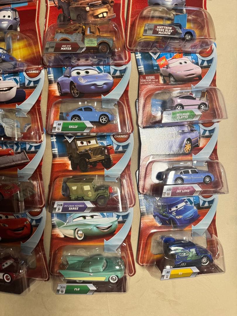 未使用品　カーズ マテル 39台セット　チェイス入り