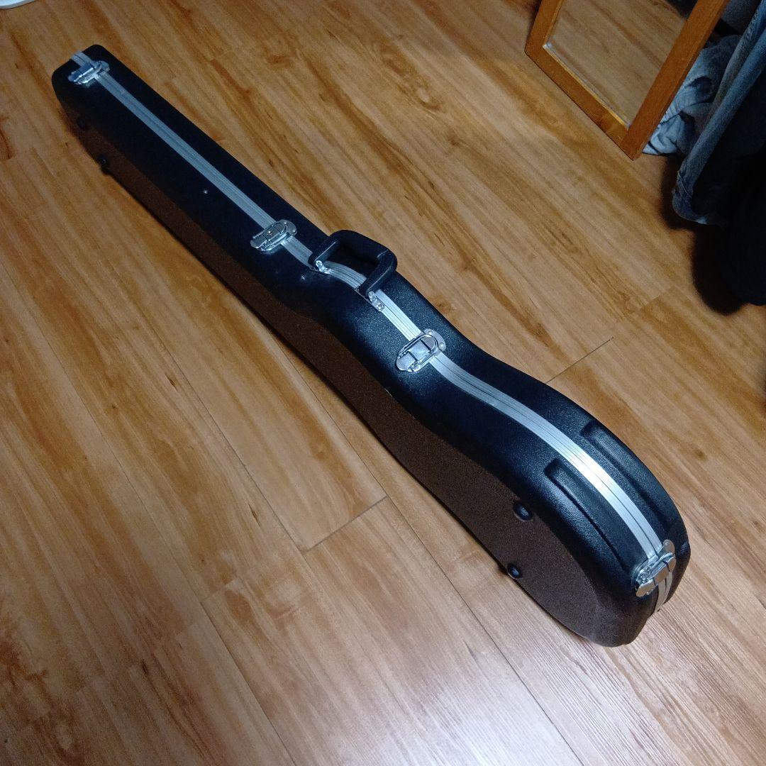 エレキベース用 ハードケース　鍵付き