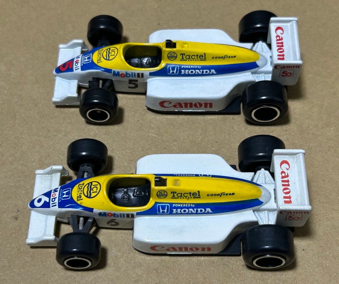 トミカ ウィリアムズ ホンダF-1 レーシングカー 2台セット