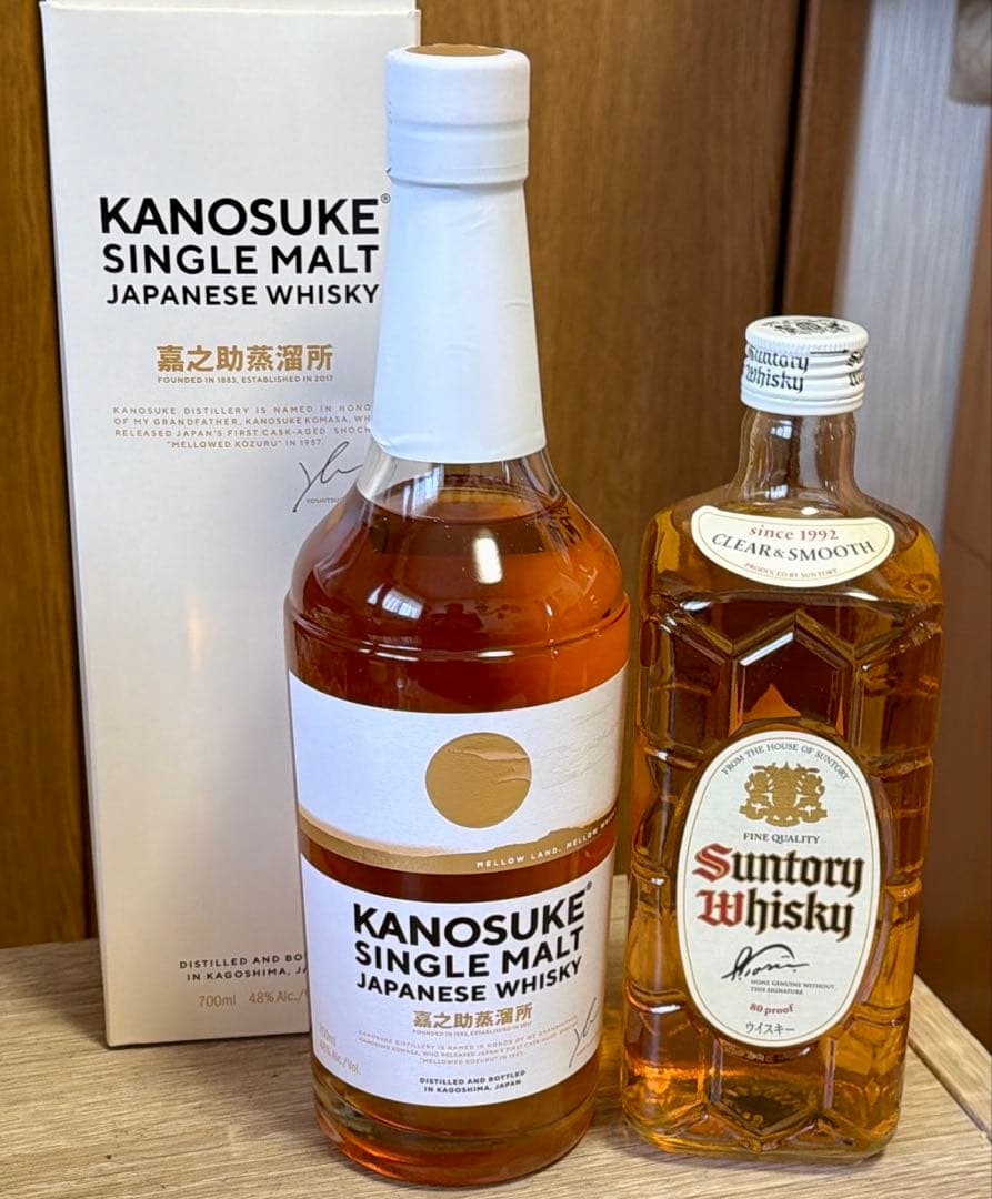 ⭐︎品薄★ 新バッジ品☆嘉之助蒸溜所 シングルモルト 700ml