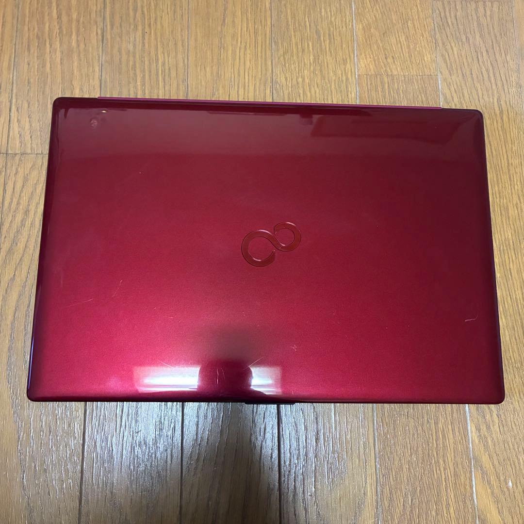 12/20削除 （再出品予定なし）　LIFEBOOK AH43/F3 レッド