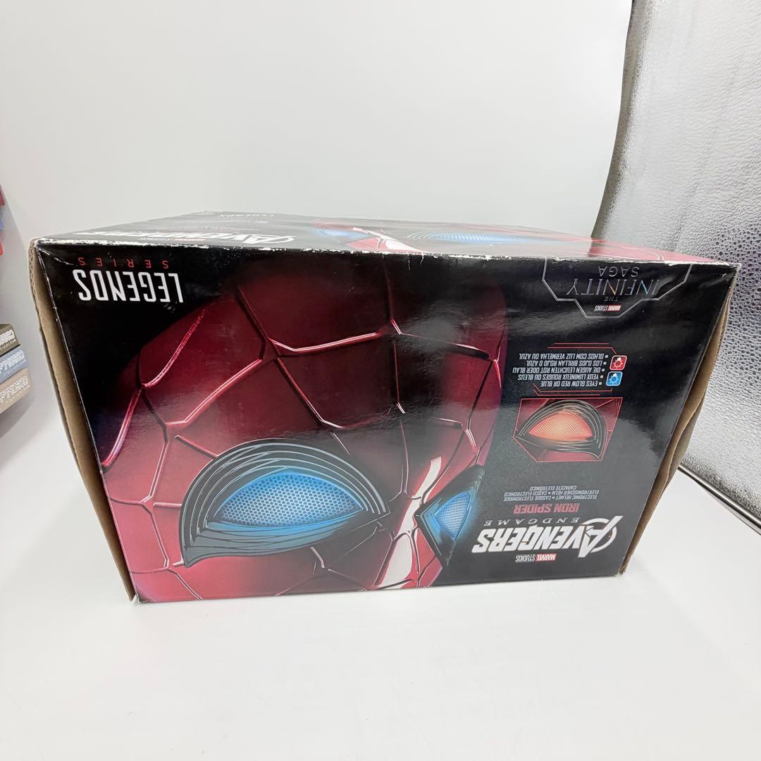 ◆新品 箱ダメージあり マーベル スパイダーマン アイアンスパイダー ヘルメット
