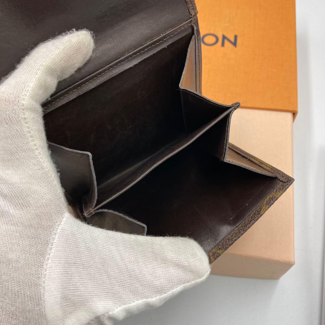 ルイヴィトン　折り財布　モノグラム　ビンテージ　40Aa