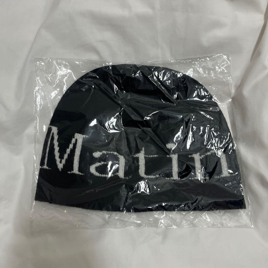 martinkim マーティンキム ビーニー ブラック 黒