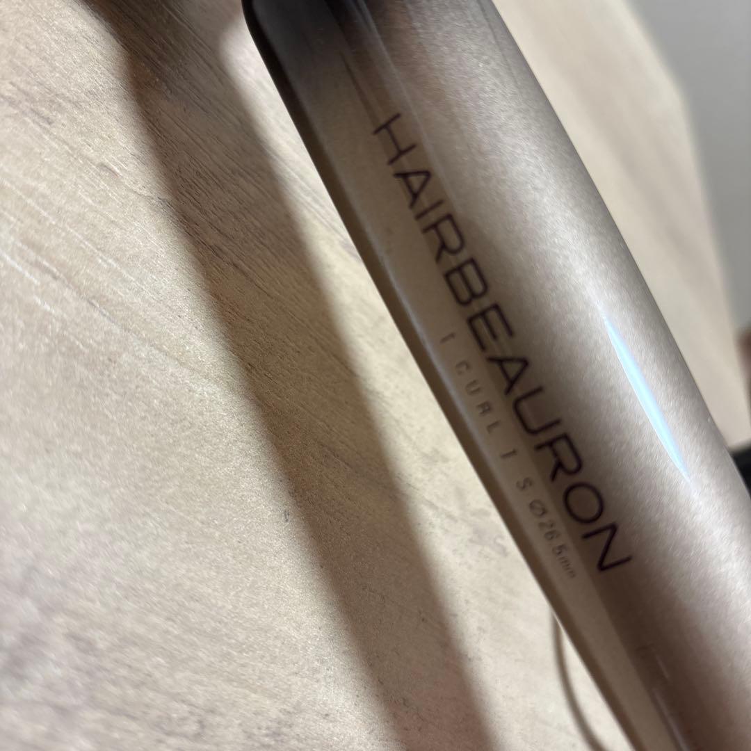 HAIRBEAUTON カールアイロン ブラック/ゴールド　ジャンク品