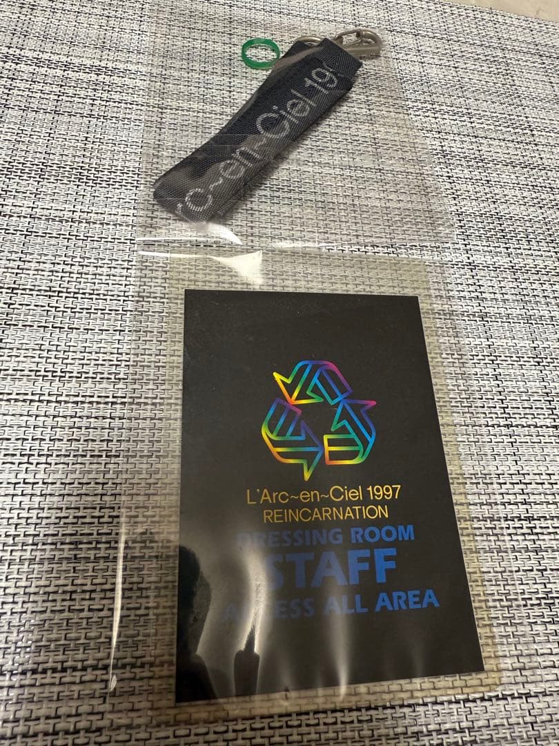 スタッフパス REINCARNATION 97 ラルク L'Arc