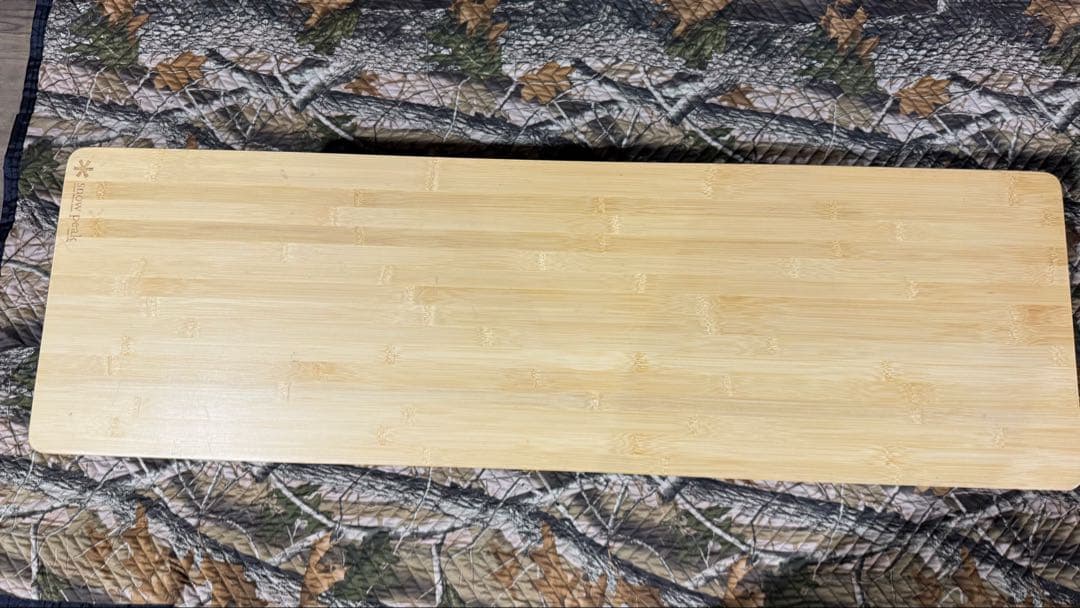 スノーピーク　 peak フォールディングシェルフ ロング竹