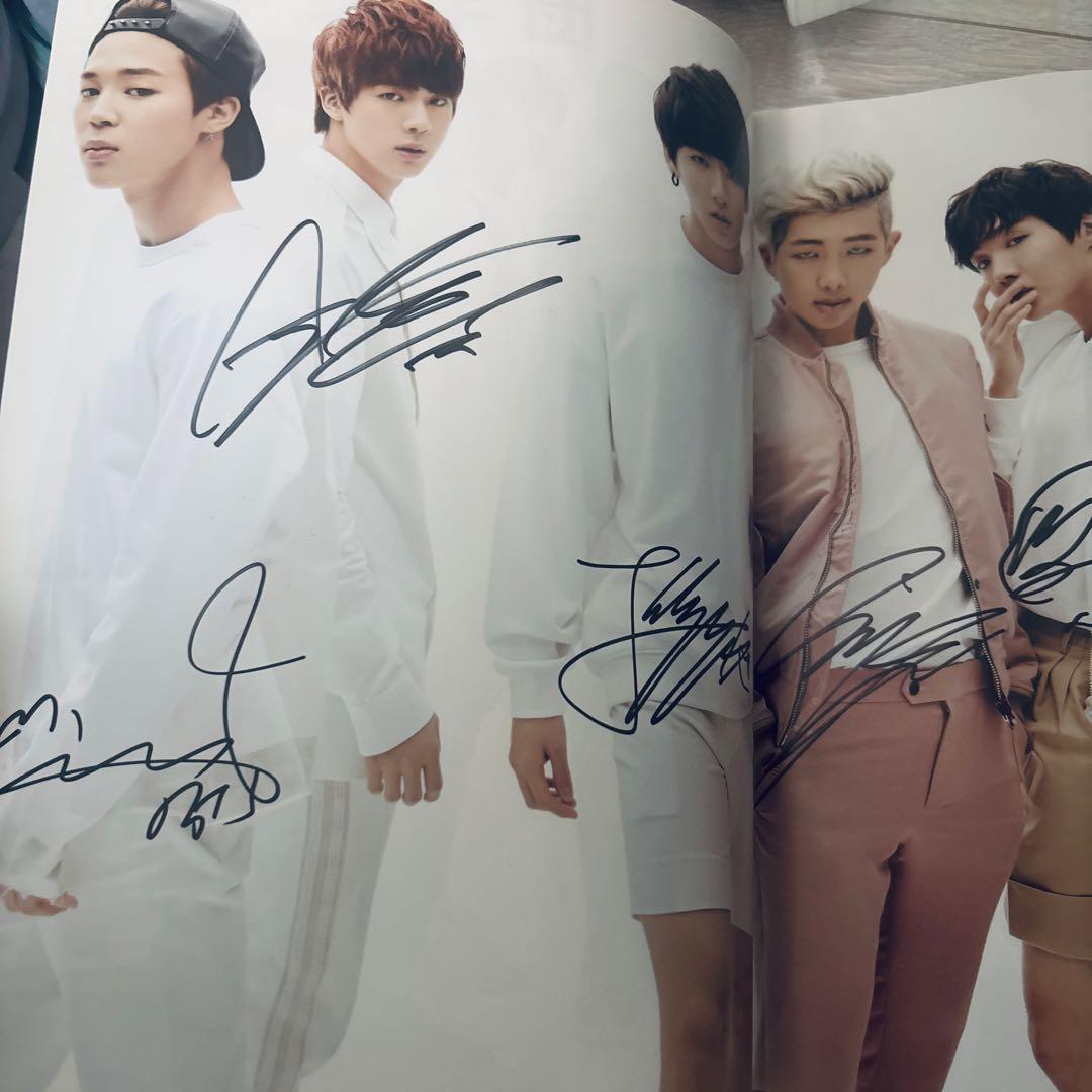 BTS防弾少年団 AJ x THE STAR Vol. 1 全員直筆サイン入り