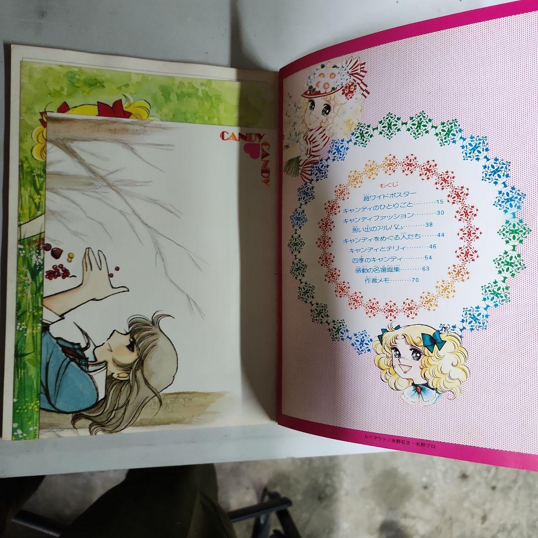 キャンディキャンディ　イラスト集　2冊セット
