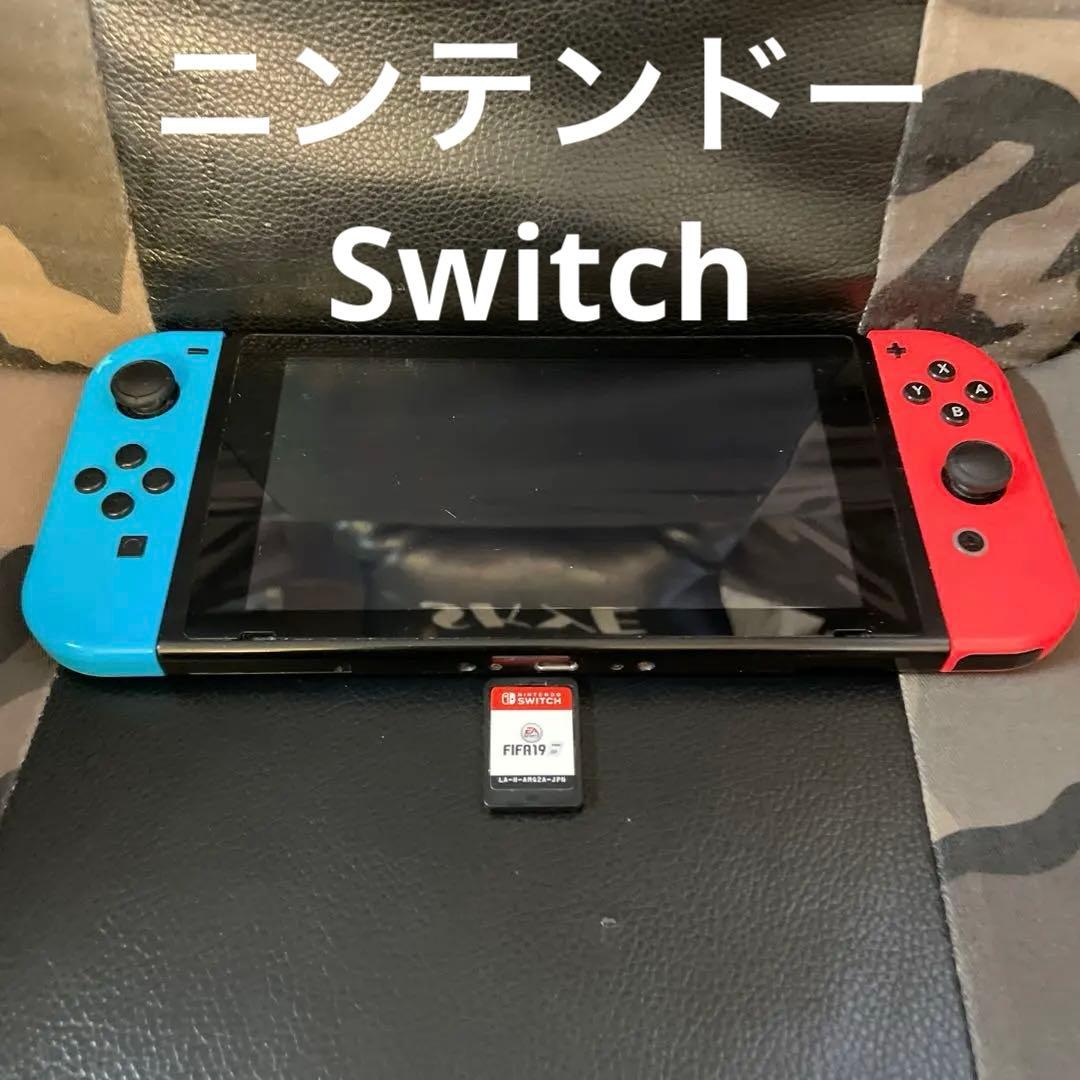 【動作確認済み】Nintendo Switch ＆FIFA19カセット