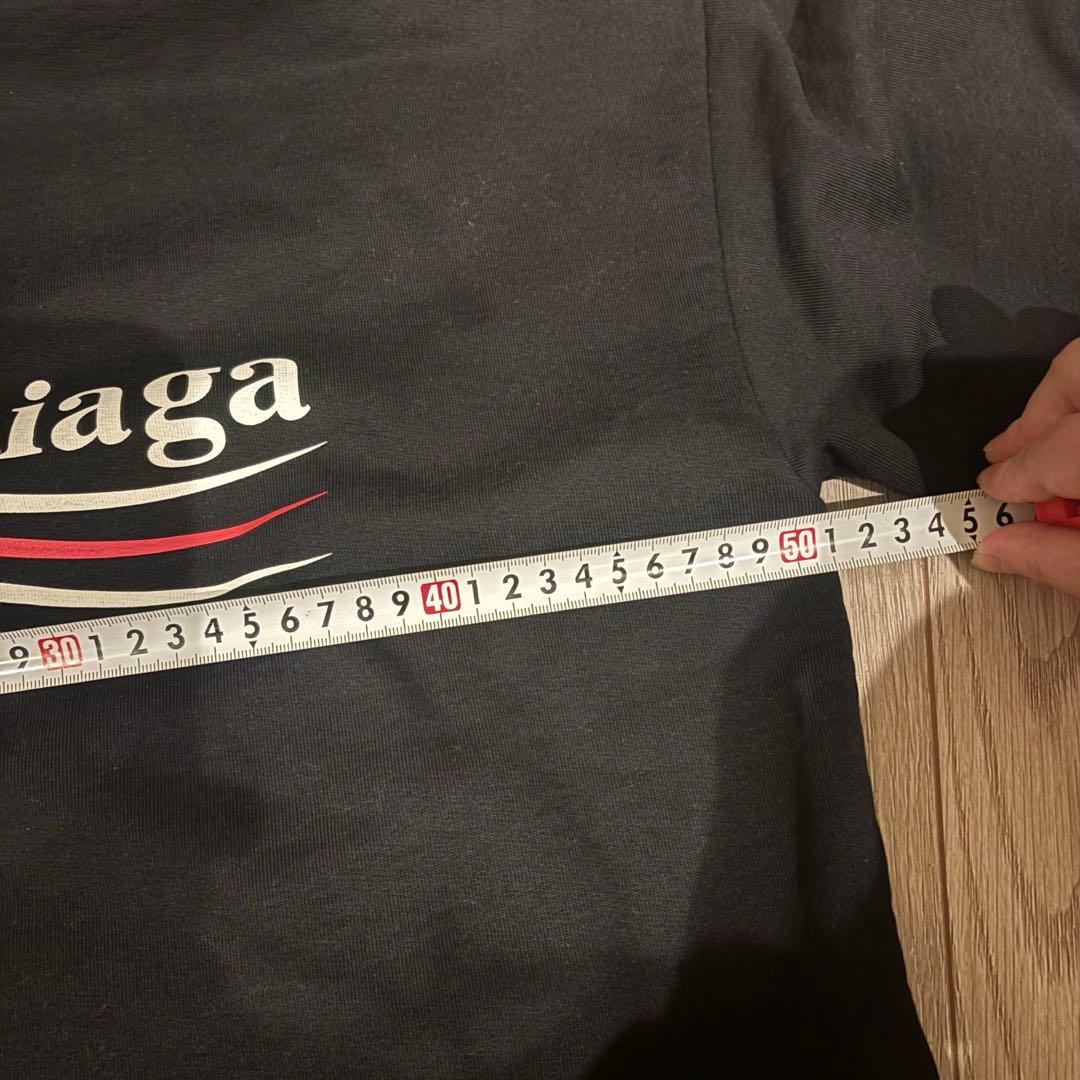 正規品　Balenciaga ブラック パーカー フード付き