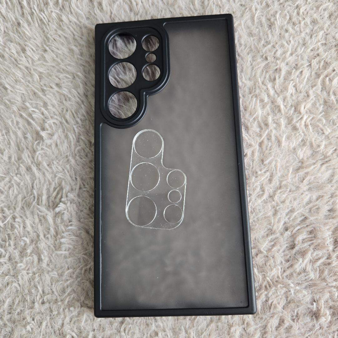 Samsung Galaxy S23 Ultra シルバー ケース付き