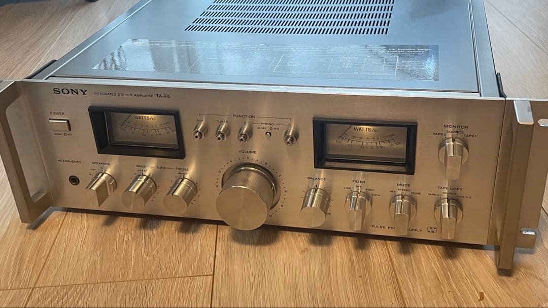 【音出確認済】SONY TA-F5 プリメインアンプ